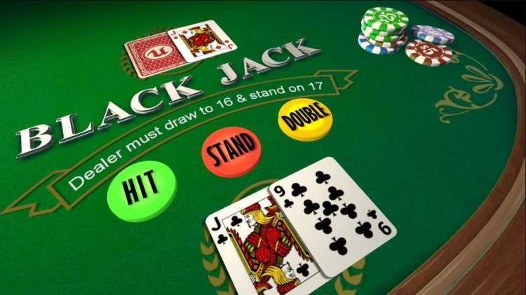 blackjack table
